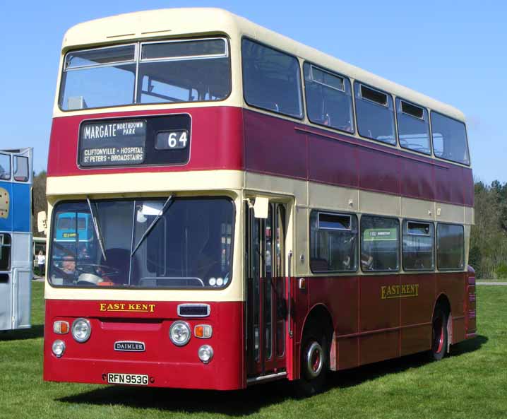 East Kent Daimler Fleetline Park Royal RFN953G